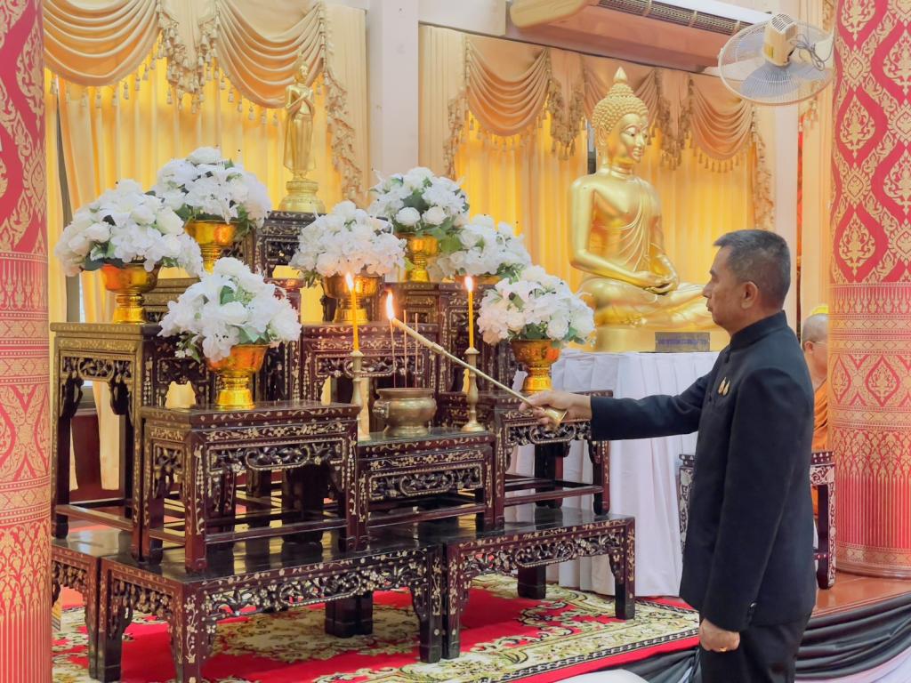 ศภ.๔ กสอ. ร่วมงานพิธีสวดพระพุทธมนต์ และเจริญจิตตภาวนาเพื่อถวายพระราชกุศลแด่สมเด็จพระนางเจ้าสิริกิติ์ พระบรมราชินีนาถ พระบรมราชชนนีพันปีหลวง