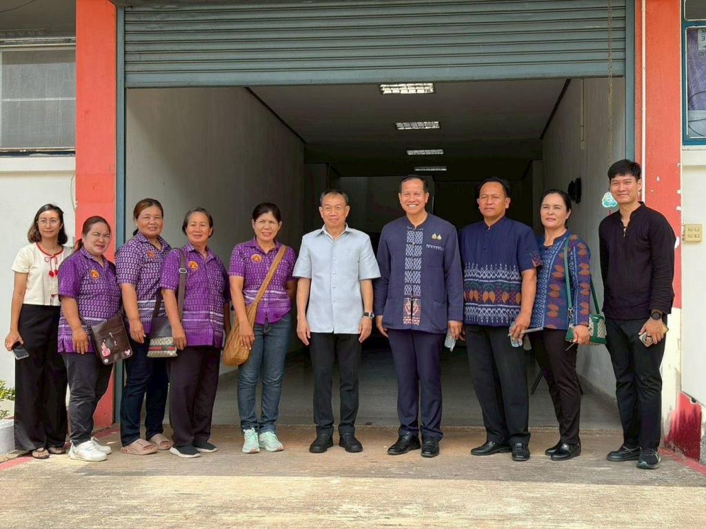 ต้อนรับคณะท่านปลัดอาวุโสหนองวัวซอและกลุ่มเกษตรกร เข้าเยี่ยมชมศูนย์ ITC