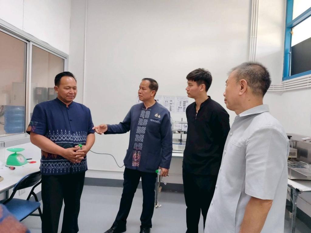 ต้อนรับคณะท่านปลัดอาวุโสหนองวัวซอและกลุ่มเกษตรกร เข้าเยี่ยมชมศูนย์ ITC