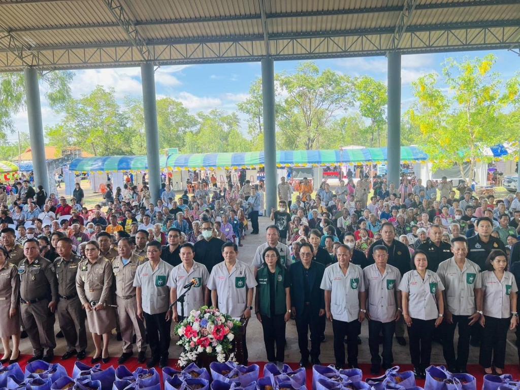 ร่วมจัดกิจกรรมตามโครงการจังหวัดเคลื่อนที่ ปีงบประมาณ พ.ศ. 2569 (บำบัดทุกข์ บำรุงสุข และให้บริการประชาชนจังหวัดอุดรธานี)