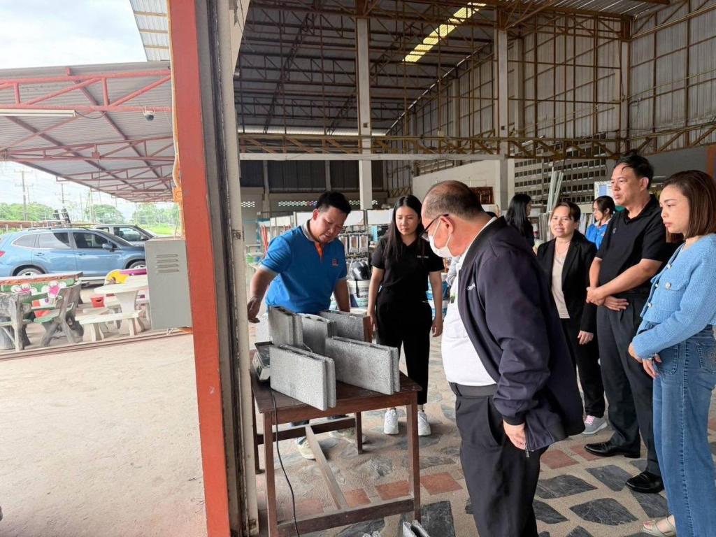 ศูนย์ส่งเสริมอุตสาหกรรมภาคที่ 4 ลงพื้นที่กำกับและติดตามการดำเนินงานโครงการ Circular Enterprise และ ReBoost Plus มุ่งยกระดับศักยภาพ SMEs สู่การเติบโตอย่างยั่งยืน
