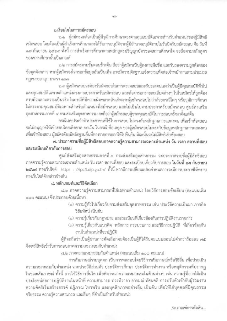 รับสมัครเพื่อสอบคัดเลือกเป็นลูกจ้างชั่วคราวเงินทุนหมุนเวียนฯ ตำแหน่ง เจ้าหน้าที่วิเคราะห์โครงการ
