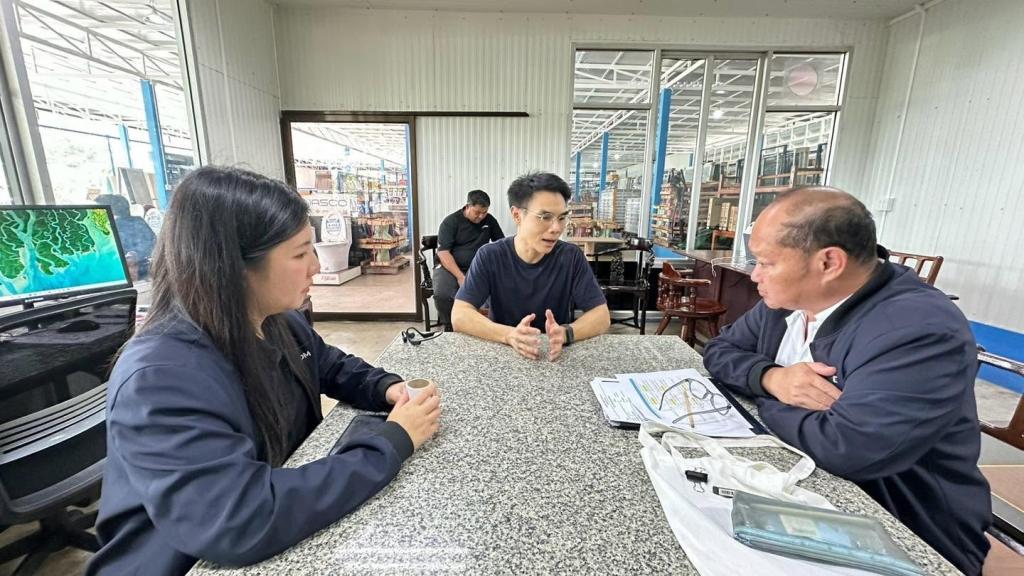 ลงพื้นที่กำกับและติดตามการดำเนินงาน กิจกรรมการเสริมความแข็งแกร่ง SME (ReBoost Plus)