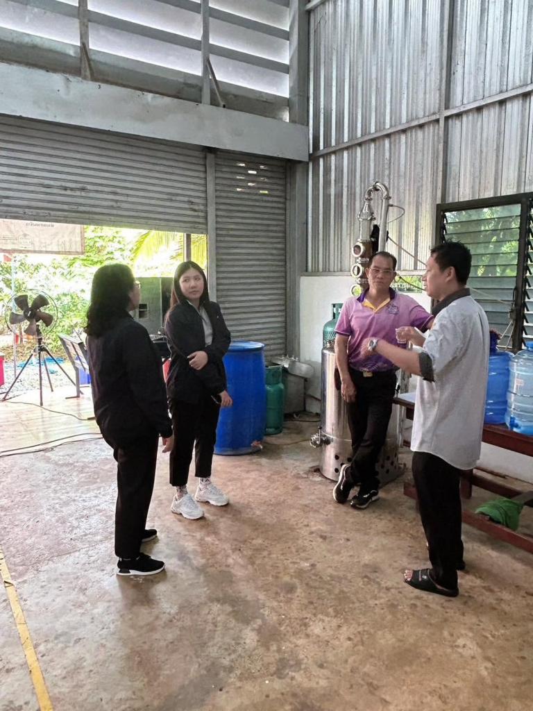 ศูนย์ส่งเสริมอุตสาหกรรมภาคที่ 4 ลงพื้นที่กำกับและติดตามการดำเนินงาน