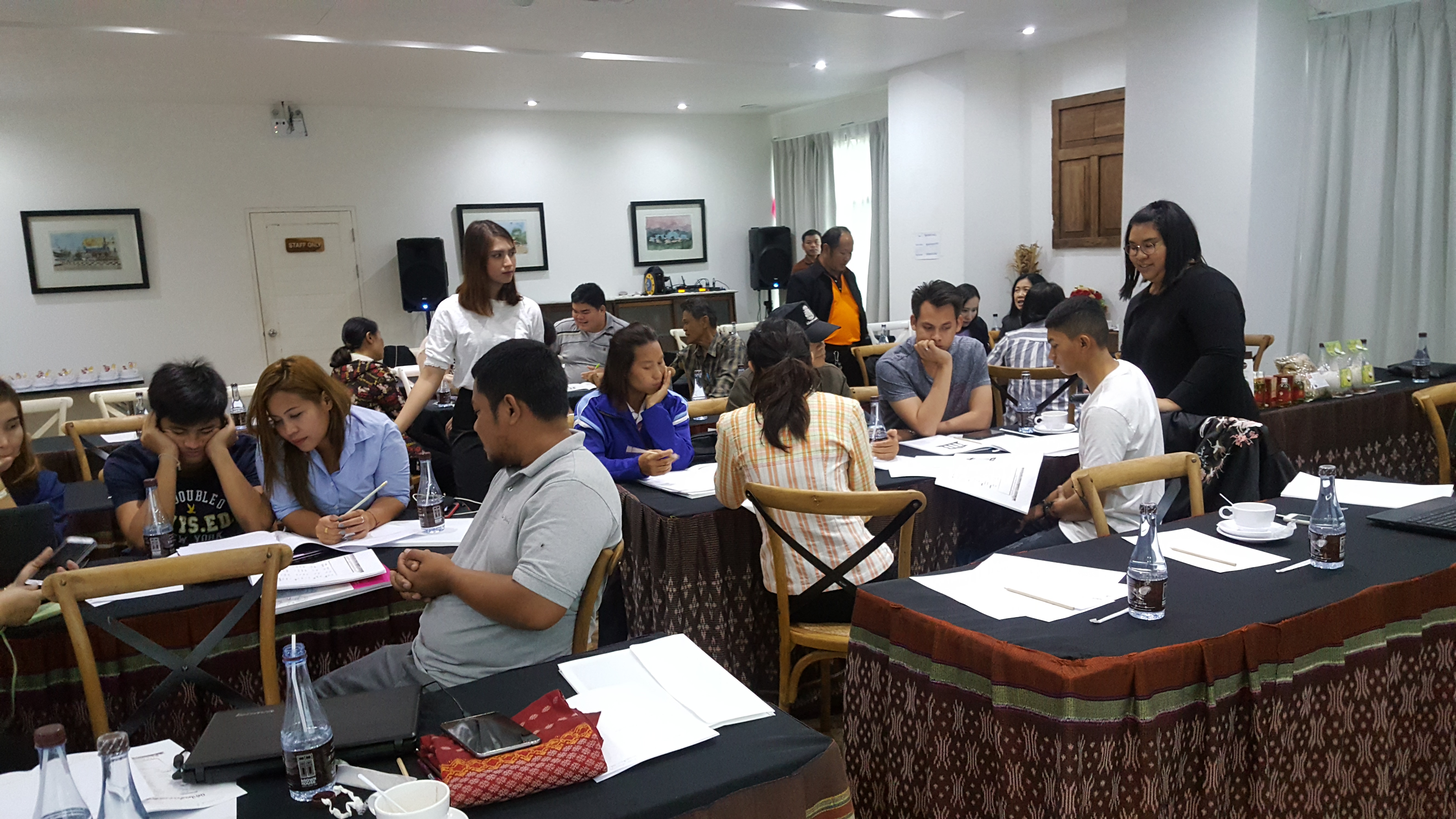 จัดฝึกอบรม หลักสูตรการพัฒนาเบื้องต้น โครงการพัฒนาผู้ประกอบการ OTOP ก้าวสุ่สังคมดิจิทัล